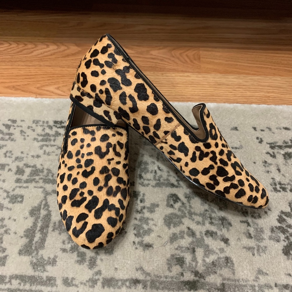 Steve Madden Leopard Loafers